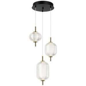 Függeszték - VIOKEF 3/Lights Penandt Pellucid - VIO-4297700